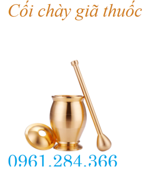 Cối chày giã thuốc 2,5kg