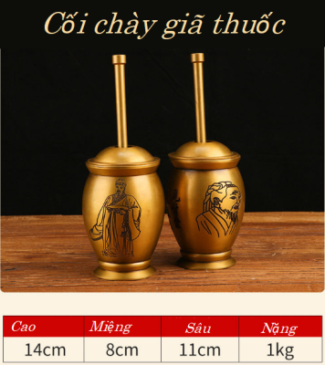 Cối chày giã thuốc