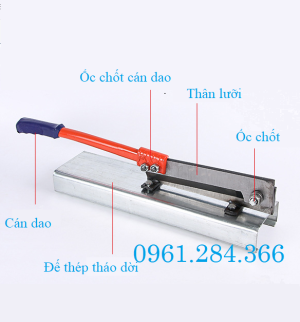 Dao cầu thái thuốc bắc bằng nhíp xe