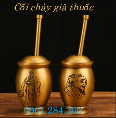 Cối chày giã thuốc