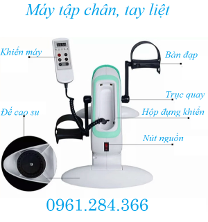 Máy tập phục hồi chức năng tay chân liệt tại nhà