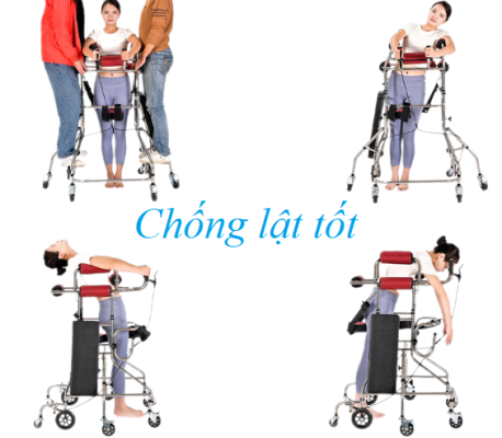 khung tập đi chống lật ngã