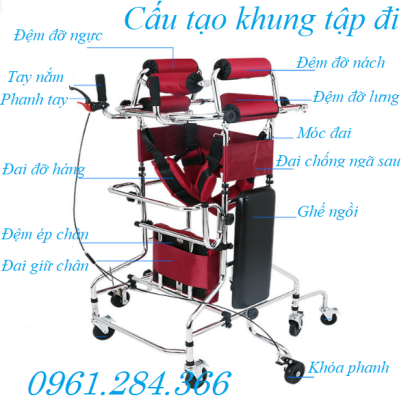 khung hỗ trợ người liệt tập đi